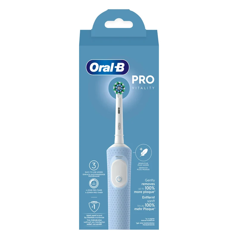 Cepillo dental eléctrico azul Oral b 1u