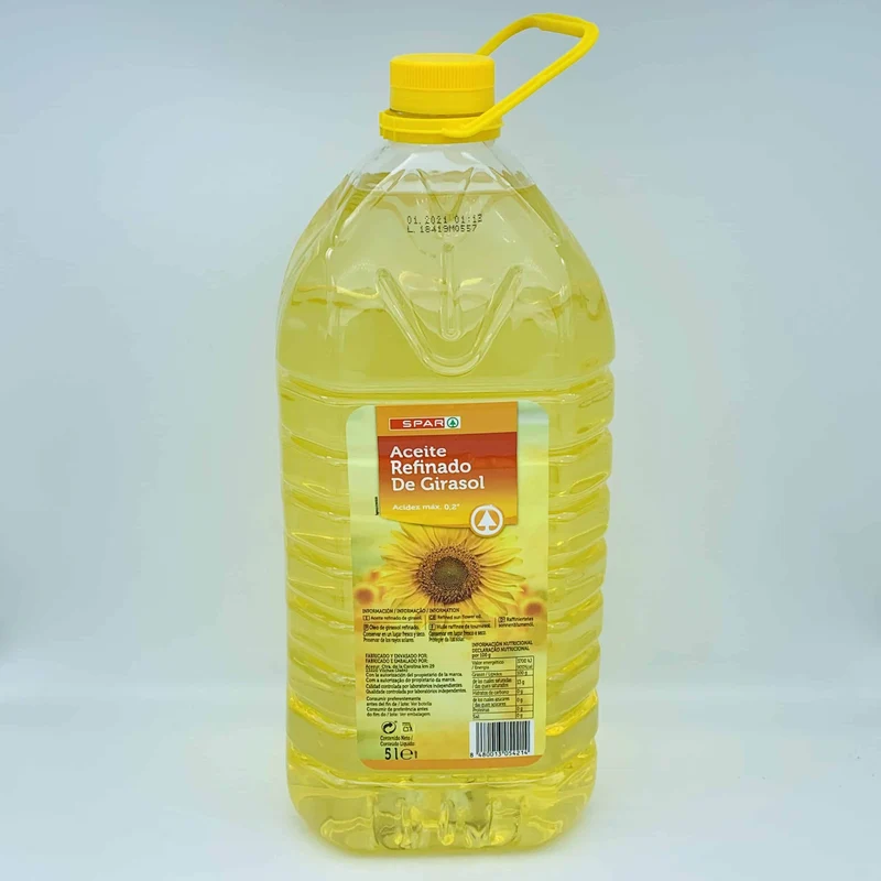 Aceite Refinado de Girasol SPAR 5L