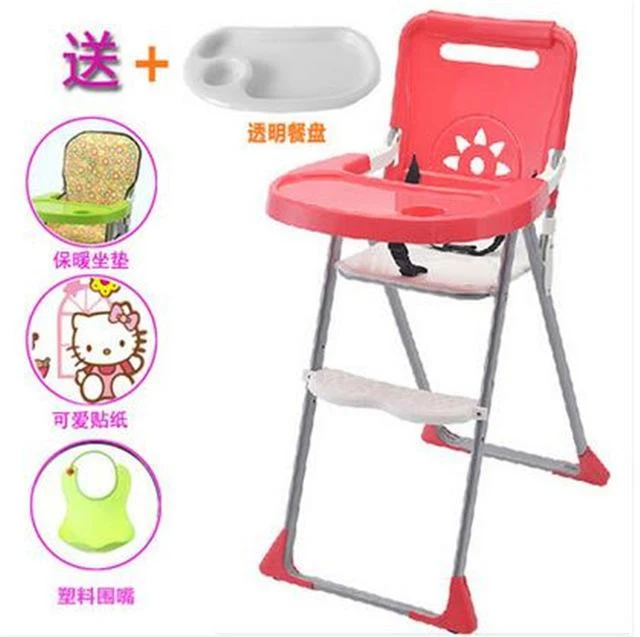 High Chairs Babies Mutifunctional baby high chair adjustable baby feeding chair folding dining