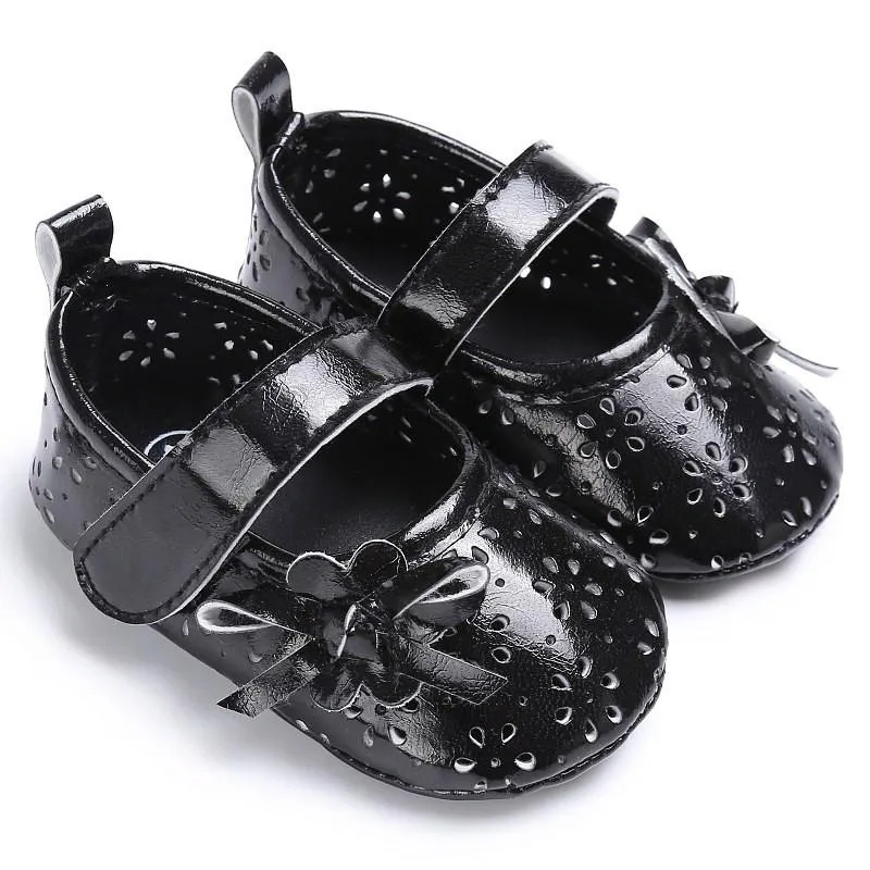 Summer Newborn Baby PU Shoes Shallow Buckle Strap Baby Girl First Walkers Floral Baby Shoes Babyschuhe