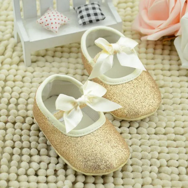 Glitter Baby Shoes Sneaker Anti-slip Soft Sole Toddler