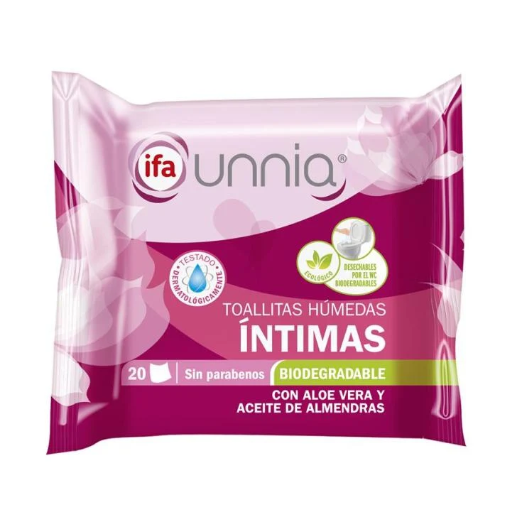 Toallita húmeda íntima Ifa unnia 25u