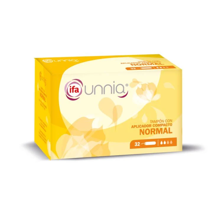 Tampón regular c/aplicador Ifa unnia 32u