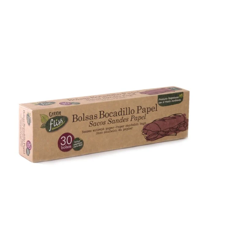 Bolsa bocadillo papel Greenfliss p30