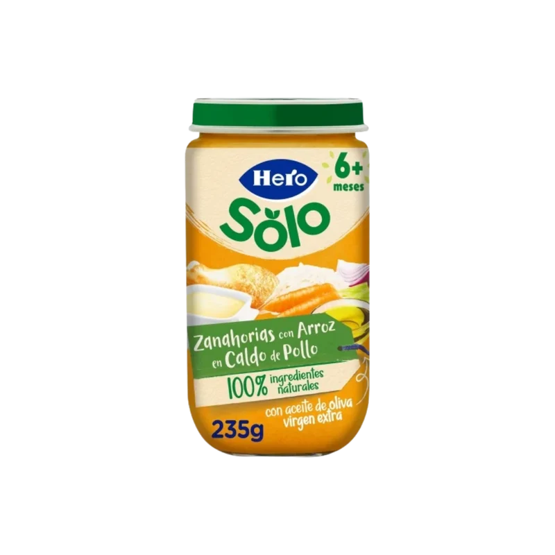 Hero Solo Zanahorias con Arroz en Caldito