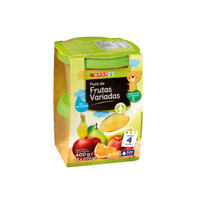 Puré de Tres Frutas SPAR