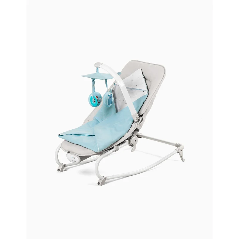 Hamaca reclinable Felio azul claro Kinerkraft