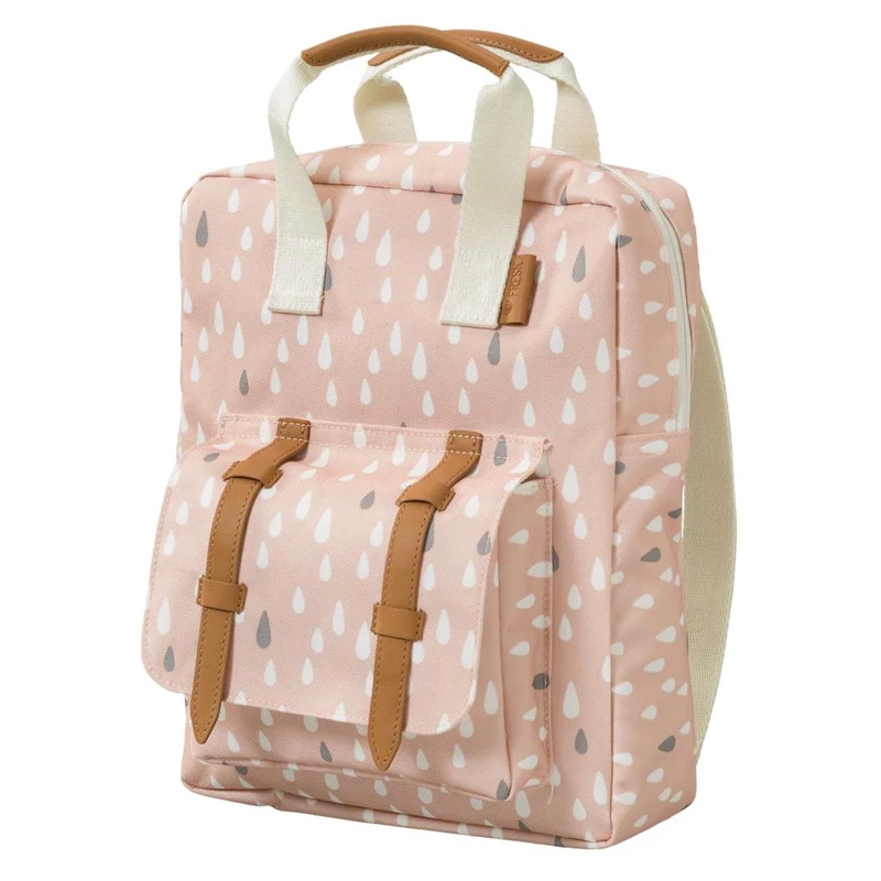 Minimochila de pet reciclado Gotas Rosas Fresk