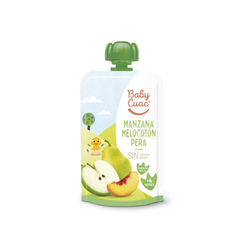 Compota frutas variadas Baby cuac 120g
