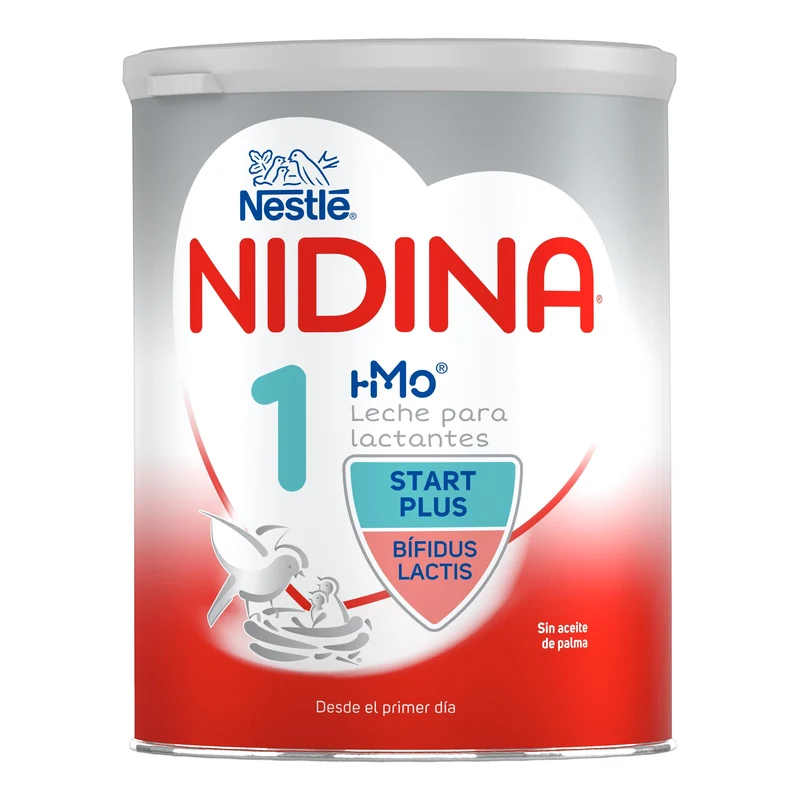Leche en polvo lactantes nidina 1 bote Nestle 800g