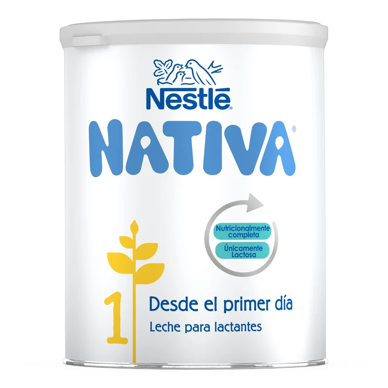 Leche en polvo lactantes nativa 1 bote Nestle 800g
