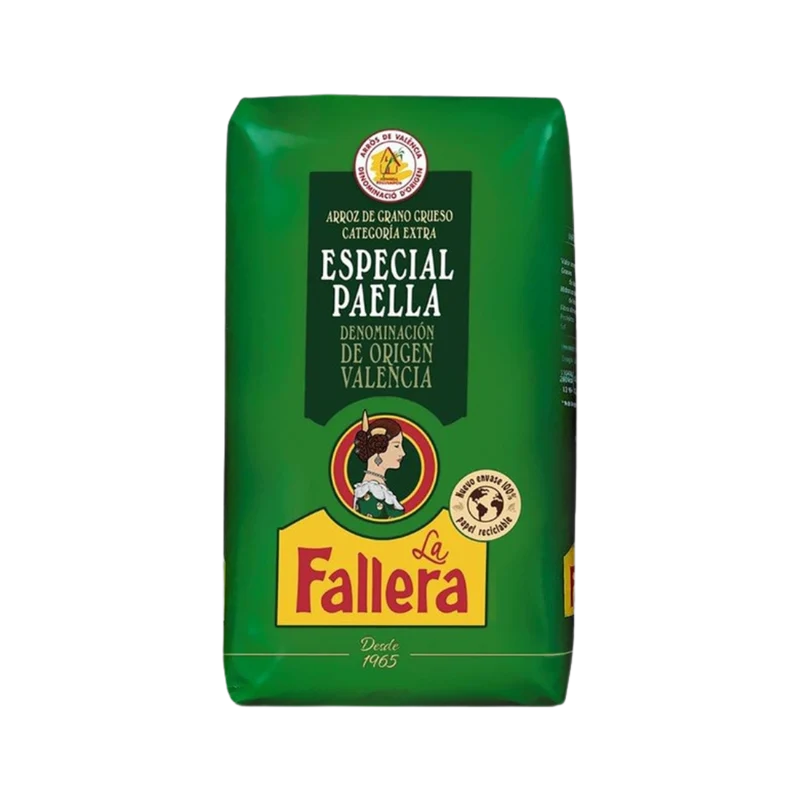 Arroz Especial Paella Denominación de Origen Valencia La Fallera 1kg