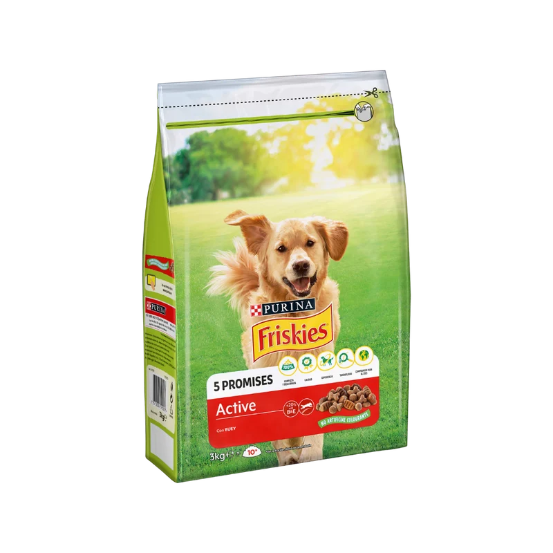 Friskies Active con Buey 3kg