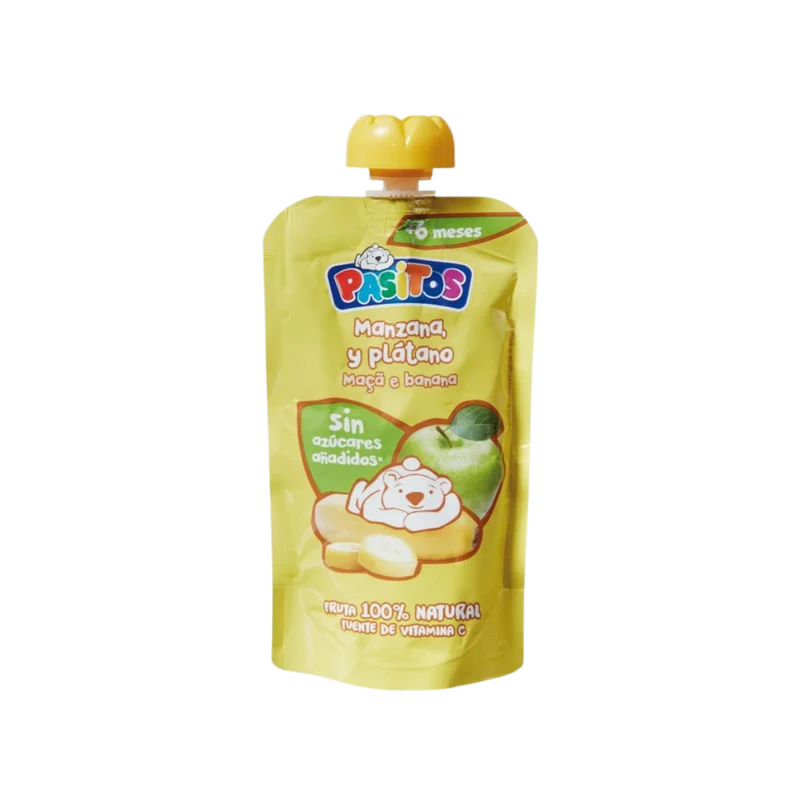 Pasitos Manzana y Plátano
