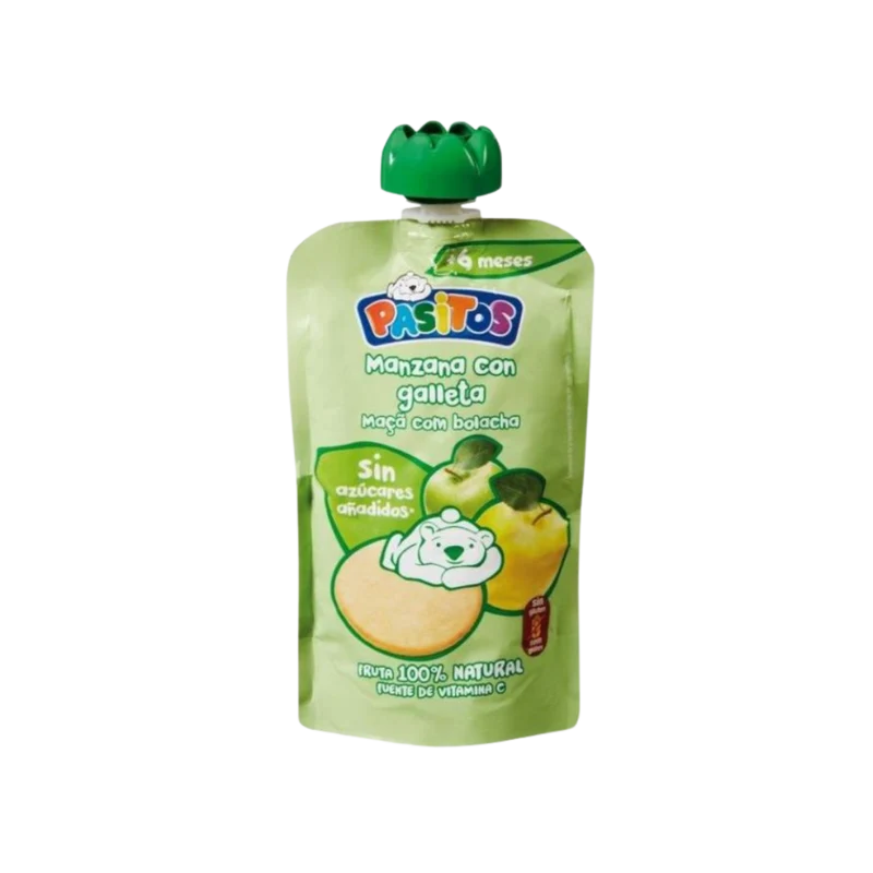 Pasitos Manzana con Galleta