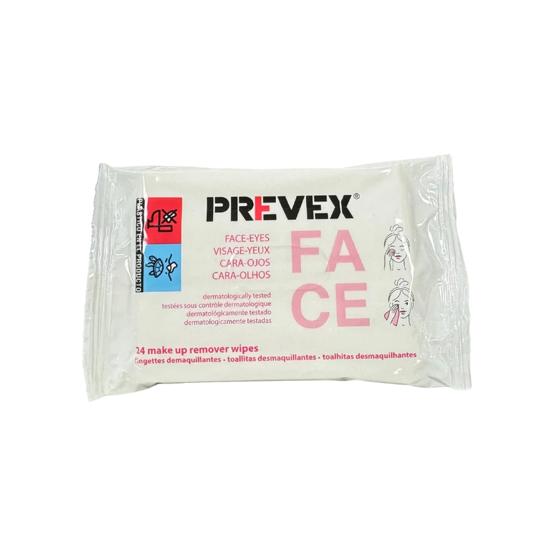 Toallitas Desmaquillantes Prevex 24u