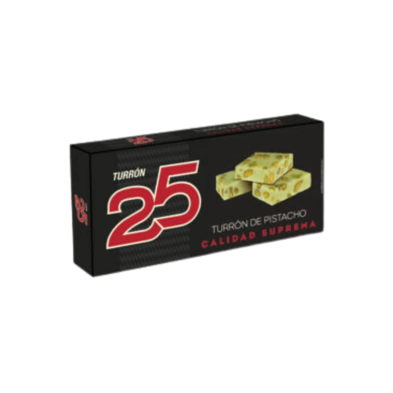 Turrón 25 Pistacho