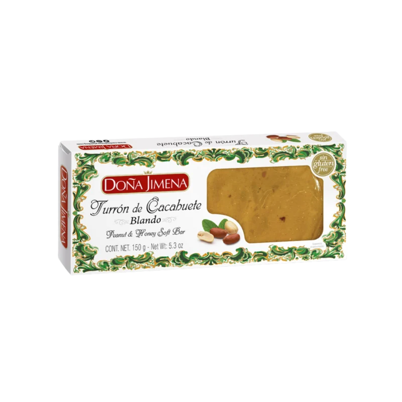 Turrón de Cacahuete Blando Doña Jimena
