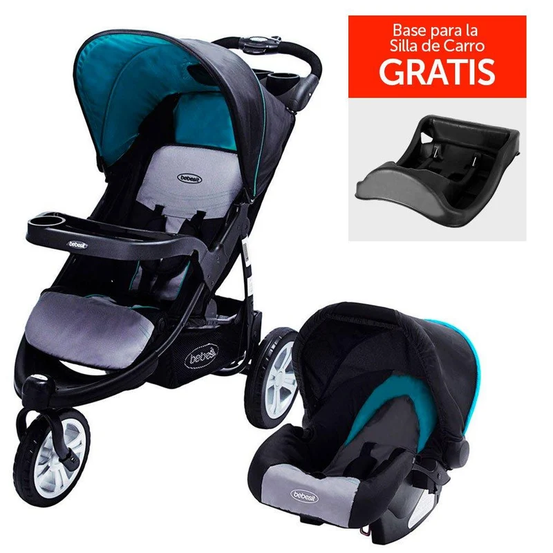 travel system jogger fox azul coche 4 en 1