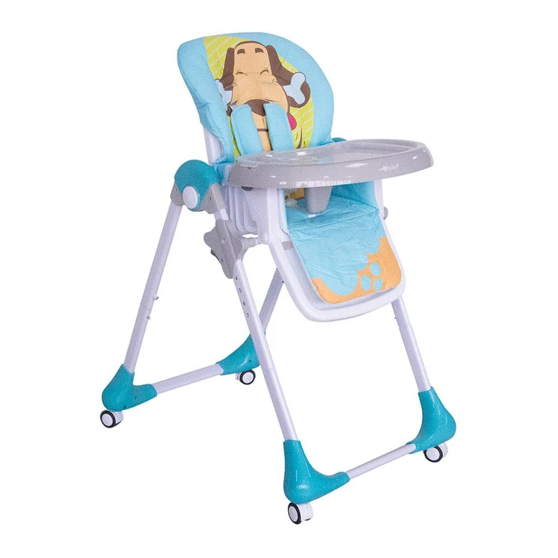 silla comedor ebaby color azul claro