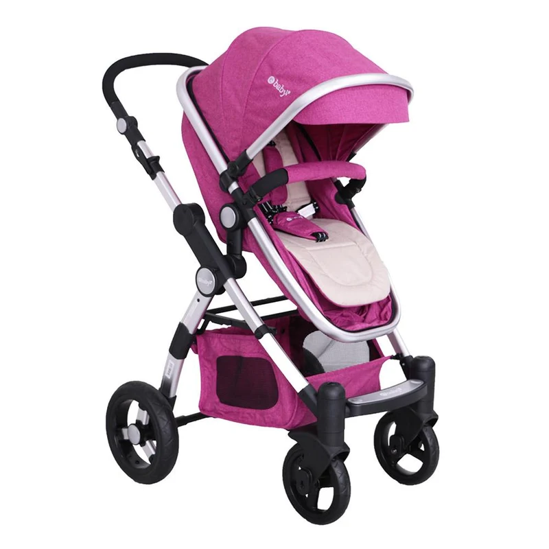 coche tainy deluxe color rosado