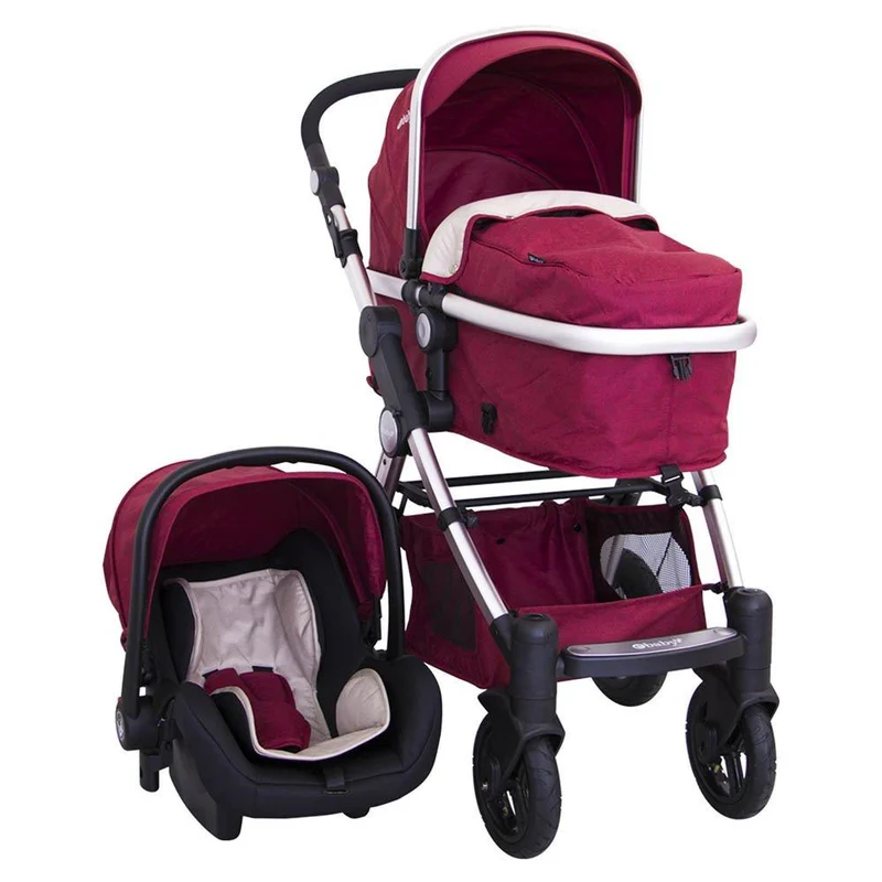 coche tainy deluxe silla de auto color rojo