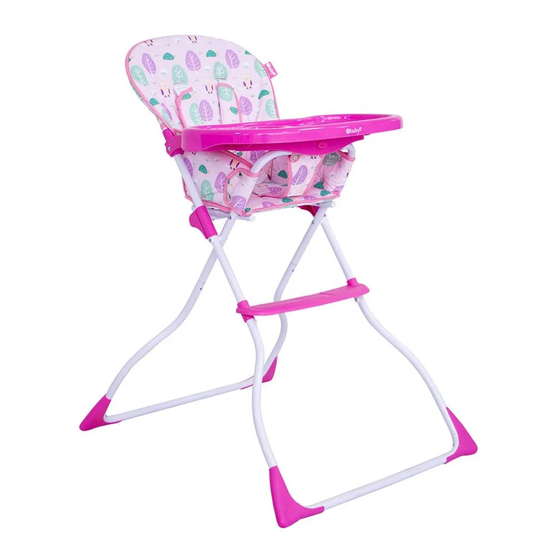 silla comedor ebaby color rosado
