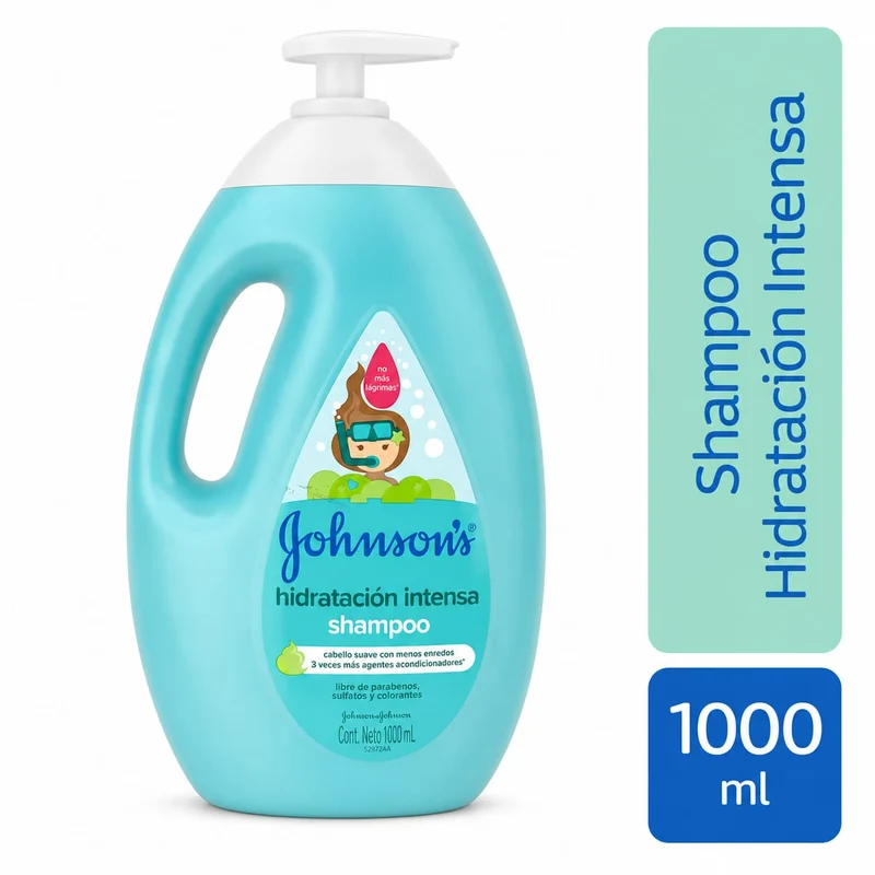 Shampoo Johnsons Hidratación Intensa X 1000 ml