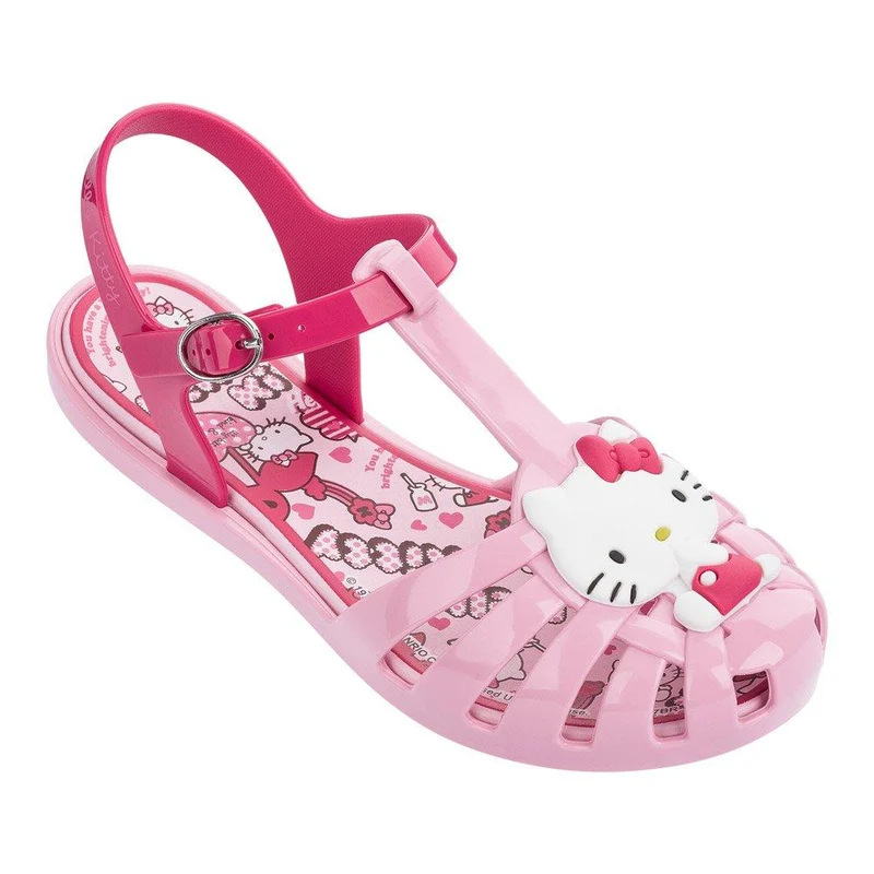 sandalia hello kitty colors rosa