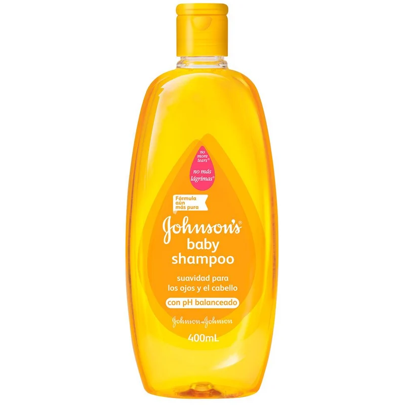 johnson s baby shampoo suavidad para los ojos y el cabello 400 ml