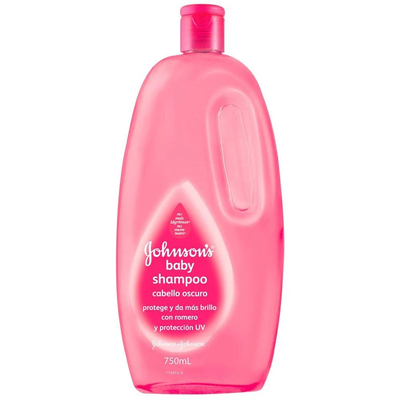 johnson s baby shampoo para cabello oscuro 750 ml