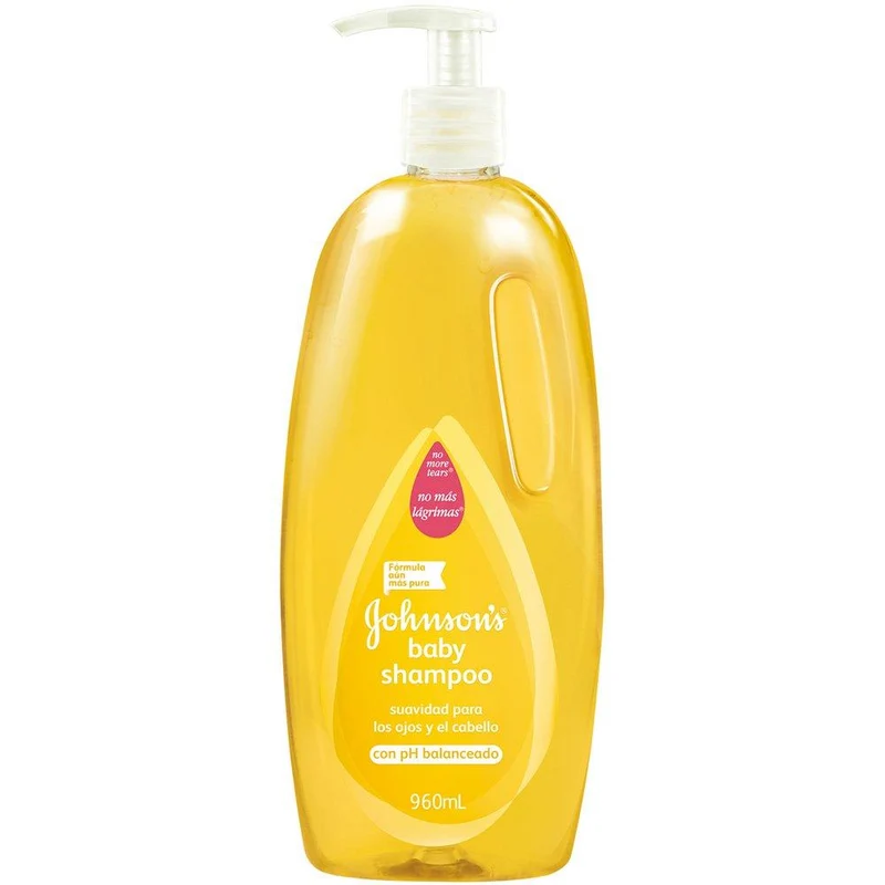 johnson s baby shampoo suavidad para los ojos y el cabello 960 ml