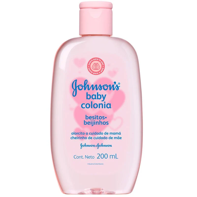 johnson s baby colonia para bebes besitos 200 ml