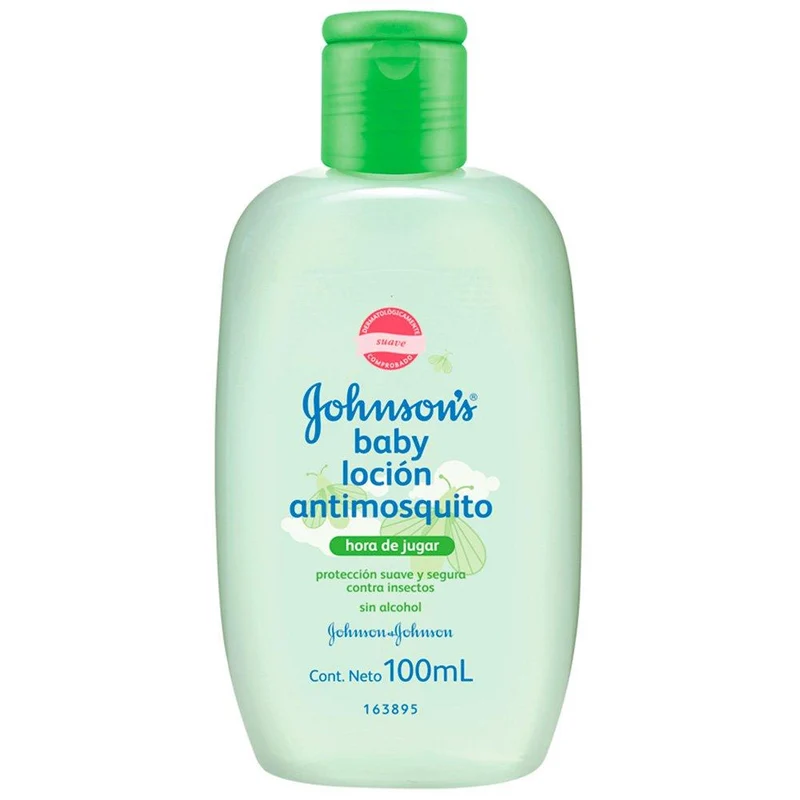 johnson s baby locion antimosquitos hora de jugar 100 ml