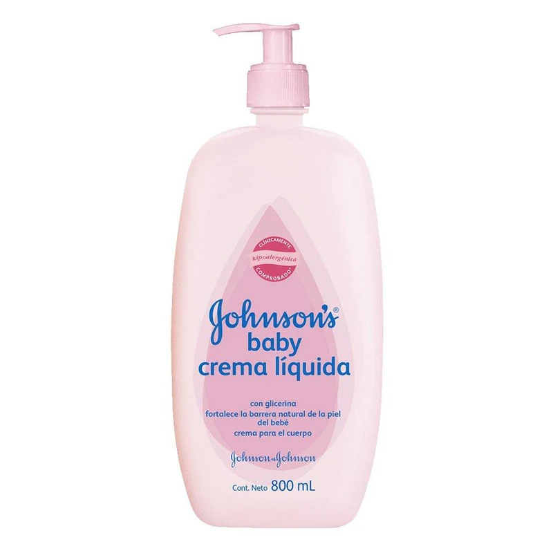 johnson s baby crema liquida original 800 ml