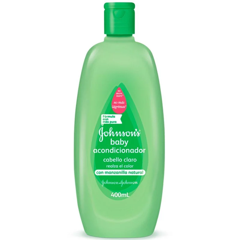 johnson s baby acondicionador de manzanilla para cabello claro x 400 ml