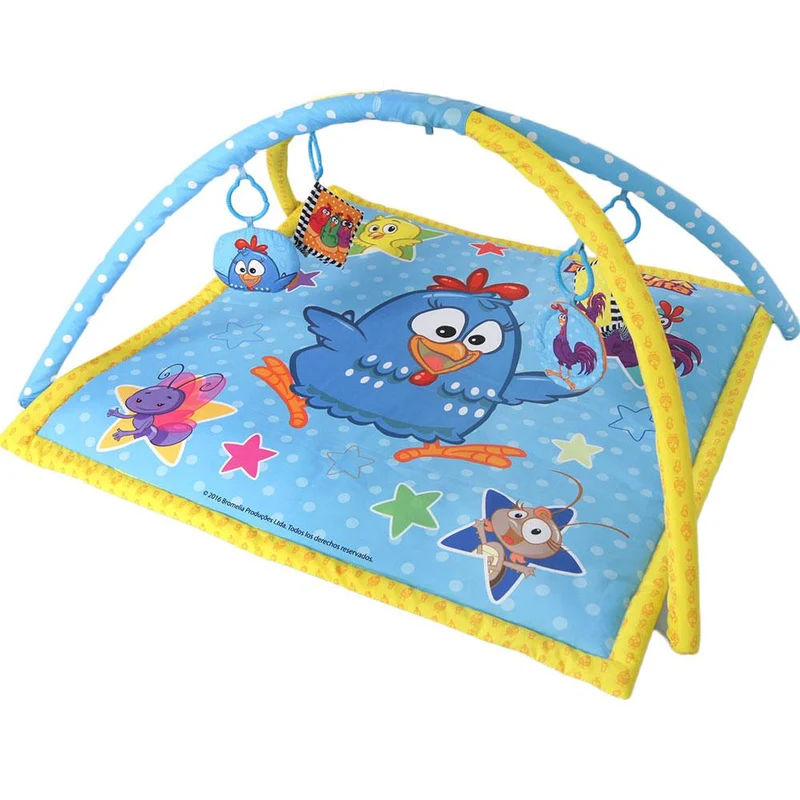 gimnasio gallina pintada para bebe