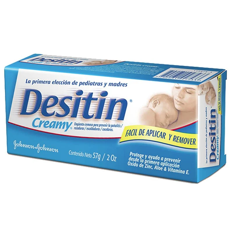 johnson s baby desitin creamy 57 g