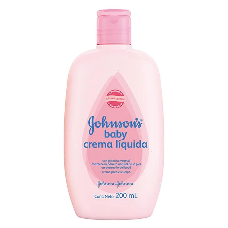 johnson s baby crema liquida original 200 ml