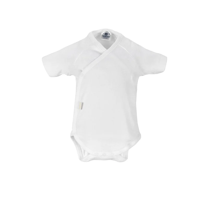 Body para recién nacido de manga corta blanco Cambrass talla 00