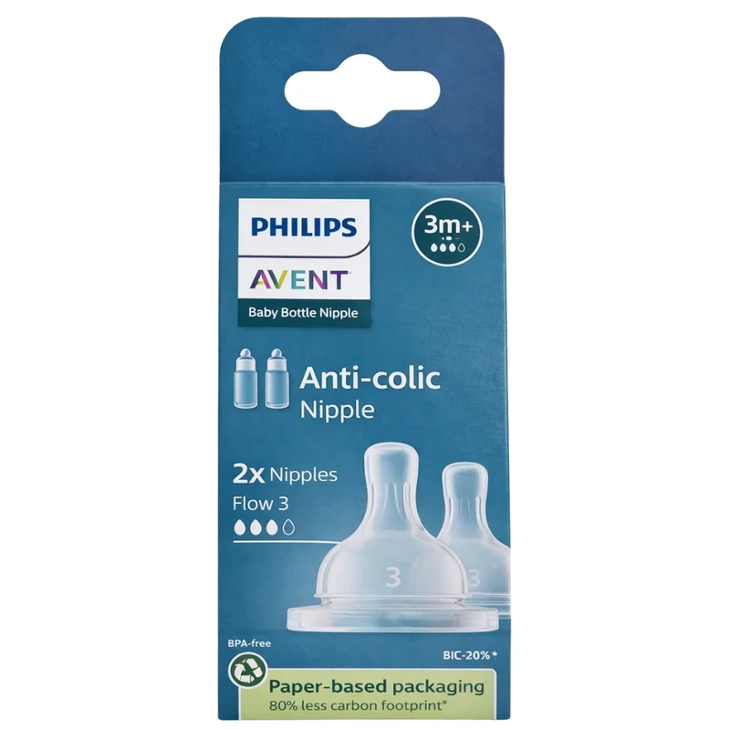 Chupa para Tetero Avent Clasic x 2 unds 3 m+