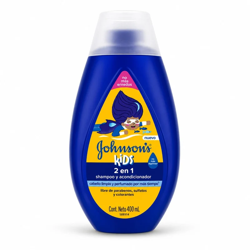 Shampoo y Acondicionador Johnson's kids 400 ml