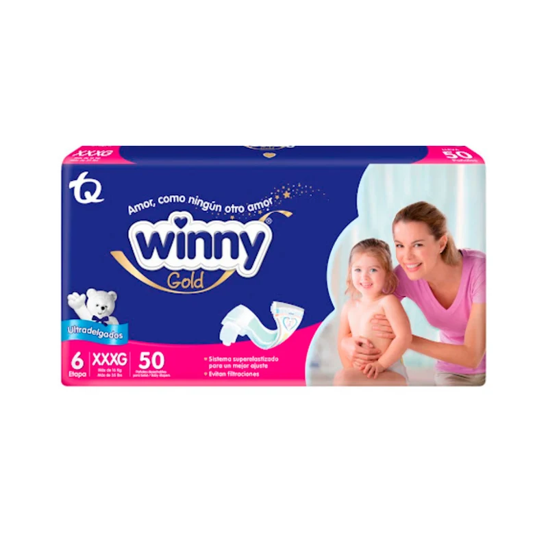Pañales Winny Gold etapa 6/XXXG x 50 Unds