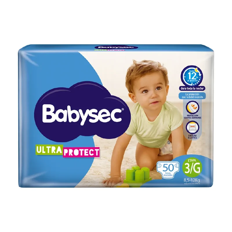 Pañales Babysec Etapa 3/G x 50 Unds