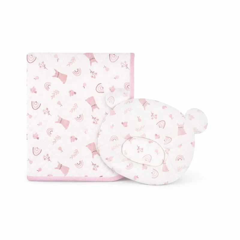 Cobija para Bebé con Capucha + Almohada