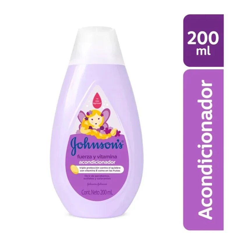 Acondicionador Johnsons Fuerza y Vitamina x 200 ml