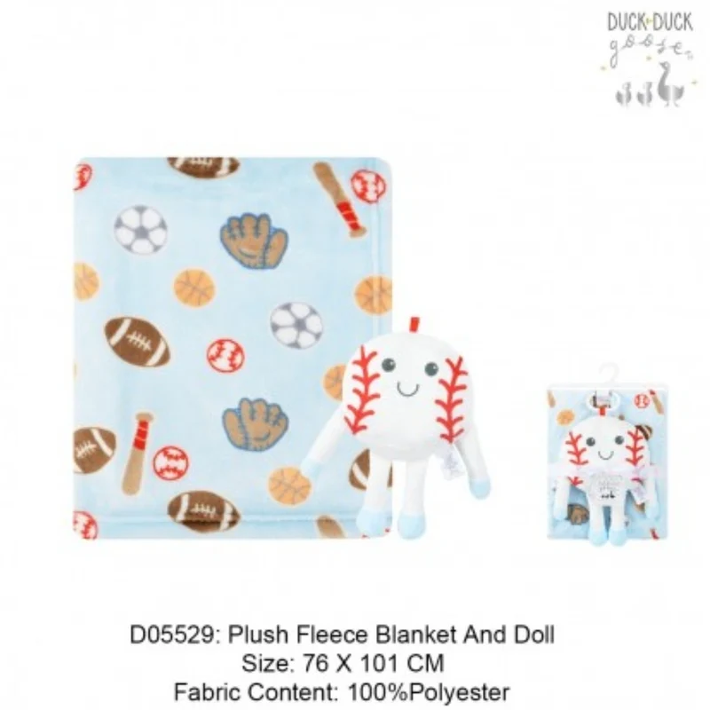 Cobija + Peluche Tinny tots