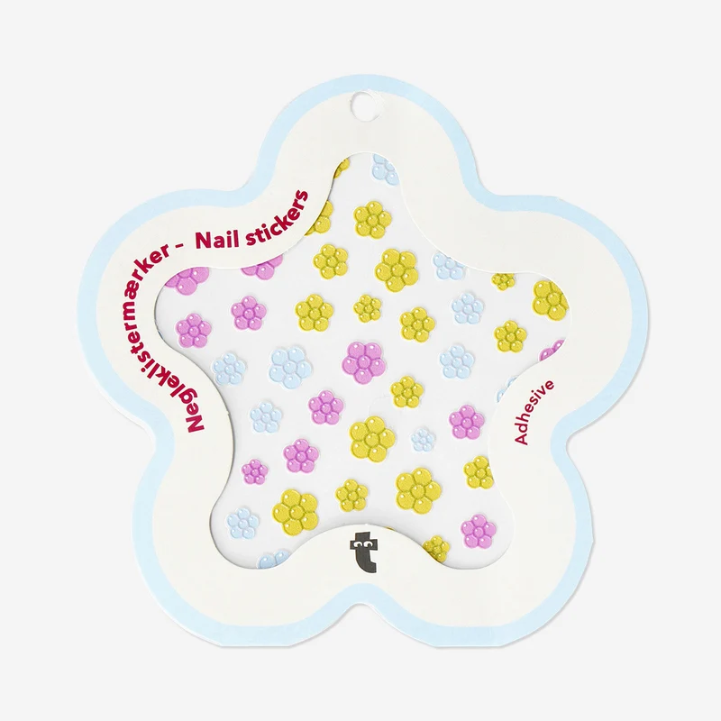 Nail stickers - 3D flowers