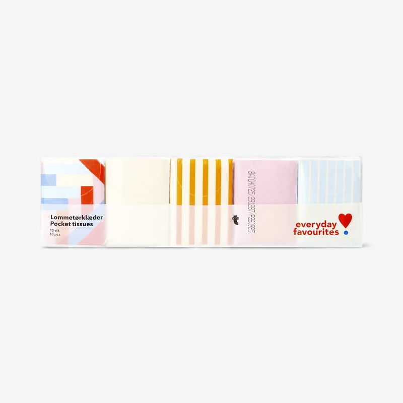 Extra soft pocket tissues - 10 pcs