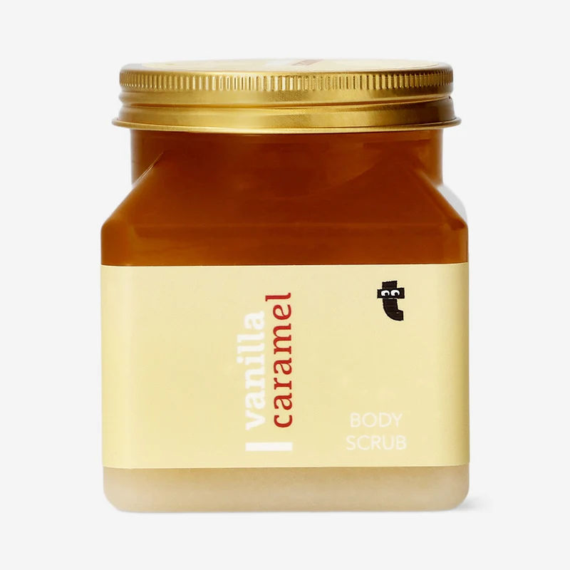 Body scrub with vanilla caramel fragrance - 500 g